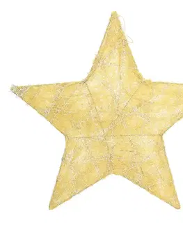 Vianočné dekorácie Vianočná ozdoba Golden Star II 40 cm