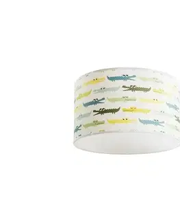 Svietidlá  Detské stropné svietidlo CROCODILES 1xE27/60W/230V 0923