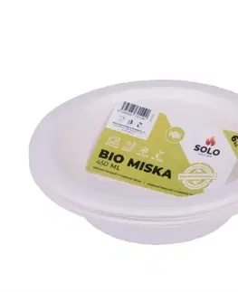 Misy a misky Kinekus Miska 450ml sada 6ks jednorázová BIO