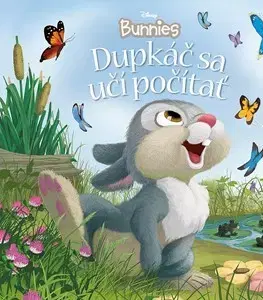 Leporelá, krabičky, puzzle knihy Disney Bunnies - Dupkáč sa učí počítať - Kolektív autorov