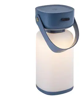 Lampy Rabalux 77145-LED Stmiev. nab. dot. von. stolná lampa FUNES LED/3W/5V IP44 modrá 77145