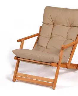 Záhradné lehátka Garden Chair My008 - Brown