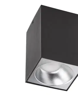 Svietidlá  Bodové svietidlo CHLOE 1xGU10/50W/230V hranatý čierna 005019
