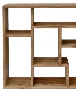 Knižnice Knižnica Rami 90x90x30 indický masív palisander