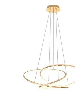 Svietidlá Zuma Line MD7360-1A-3GT - LED Luster na lanku CHOLET LED/56W/230V zlatá MD7360-1A-3GT