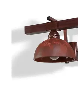 Svietidlá  Nástenné svietidlo VIRIONI 1xE27/60W/230V 40311-cl418-pla445-cp213