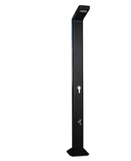 Solárny ohrev bazénov Sprcha solárna UNO 35 l ALU s LED svetlom