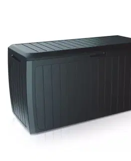 Záhradné úložné boxy NABBI MBBD290 záhradná truhlica 290 l antracit