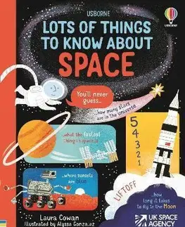 Vesmír Lots of Things to Know About Space - Laura Cowan,Alyssa Gonzalez