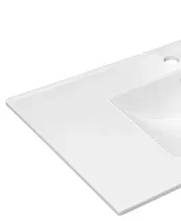 Umývadlá SAPHO - SLIM keramické umývadlo 90x46,5cm, biela 1601-90