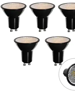 LED osvetlenie Sada 5 GU10 3-krokových stmievateľných LED žiaroviek 50mm Honey Rate 6W 400 lm 3000K