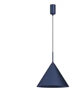 Svietidlá  Luster na lanku CAPITAL 1xGX53/15W/230V pr. 32 cm modrý MLP0962