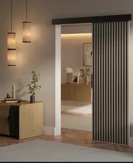 Posuvné dvere ArtAdrk Posuvné dvere PERION | 96 cm Farba: Wenge
