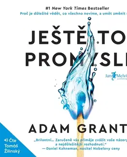 Rozvoj osobnosti Jan Melvil Publishing Ještě to promysli