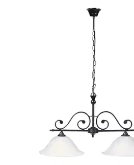 Svietidlá Rabalux 7777 - Luster na reťazi DOROTHEA 2xE27/60W/230V