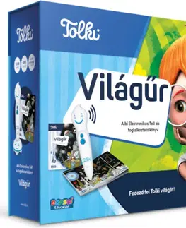Kúzelné čítanie Albi Világűr - interaktív hangoskönyv szettben Tolki