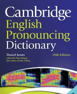 Slovníky Cambridge English Pronouncing Dictionary 18th Edition - Daniel Jones