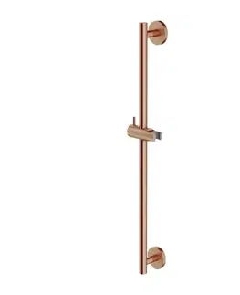 Sprchy a sprchové panely OMNIRES - Sprchová tyč s posuvným držiakom, 66 cm, brúsená meď DR12CPB
