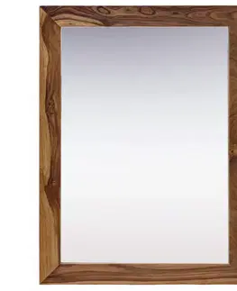 Zrkadlá Zrkadlo Rami 90x120 indický masív palisander