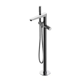 Kúpeľňové batérie OMNIRES - CONTOUR vaňová batéria voľne stojaca chróm /CR/ CT8033CR