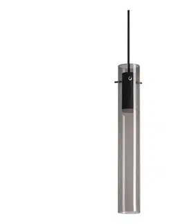Svietidlá Ideal Lux - LED Luster na lanku FLAM LED/10W/230V pr. 6 cm CRI 90 šedá 321042