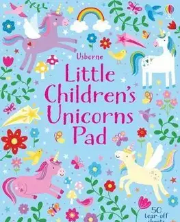 V cudzom jazyku Little Childrens Unicorns Pad - Kirsteen Robson