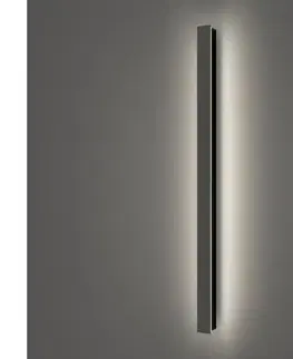 LED osvetlenie BRILAGI - LED vonkajšie nástenné svietidlo LINEAR LED/22W/230V 4000K IP65 čierne BRI285