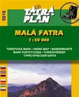 Sprievodcovia, mapy - ostatné TM 5010 Malá Fatra 1:50 000 - slov. - nové, aktualizované vydanie