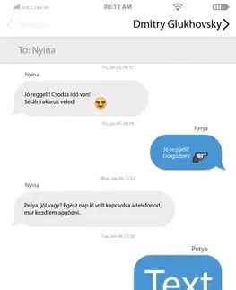 Detektívky, trilery, horory Text - Dmitry Glukhovsky