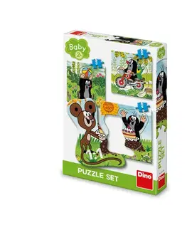 Do 49 dielikov Dino Toys Puzzle Krtko na lúke 3-5 baby Dino