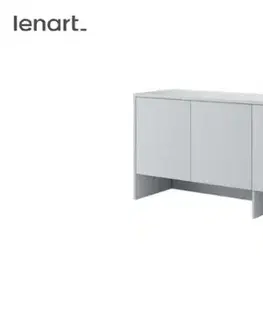 Sektorový nábytok Dig-net nábytok Nadstavec pre sklápaciu posteľ Lenart BED CONCEPT BC-10 | sivá