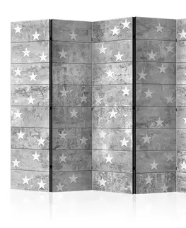 Paravány Paraván Stars on Concrete Dekorhome