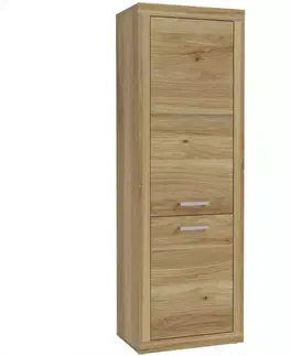 Vitríny a regály do obývačky Regál Talino Dub Mauvella TBBS711-D108