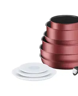 Panvice a hrnce Tefal - 10-dielna sada riadu INGENIO DAILY CHEF medená L3989402