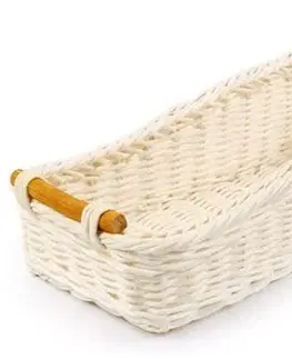 Kvetináče a truhlíky Kinekus Košík ratanový, 27x12x6/7cm