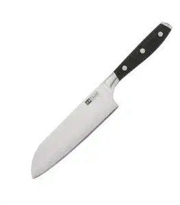 Kuchynské nože Tsuki nôž z damaškovej ocele 12,5 cm - Santoku