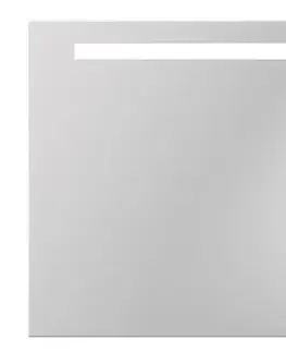 Kúpeľňové zrkadlá OLSEN SPA - Zrkadlo s LED osvetlením Houx - Rozmery zrkadiel - 100 × 65 cm OLNZHOU100