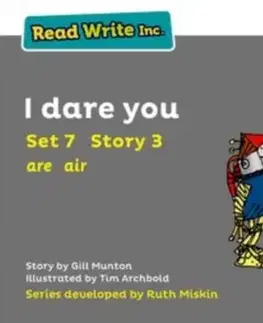 Príprava do školy, pracovné zošity Read Write Inc. Phonics: I Dare You (Grey Set 7 Storybook 3) - Gill Munton