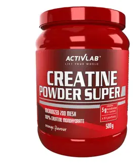Kreatín Monohydrát ActivLab Creatine Powder 500 g pomaranč
