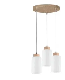 Svietidlá  1720574 - Luster na lanku BOSCO 3xE27/60W/230V 1720574