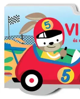 Leporelá, krabičky, puzzle knihy Villám és a versenyautók