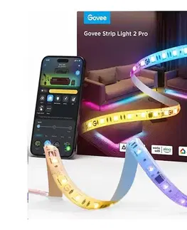 Svietidlá Govee - LED RGBWWIC Stmievateľný pásik Strip Light 2 Pro 5m Wi-Fi Matter H61F53D1