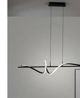 Svietidlá ONLI - LED Luster na lanku TWIST LED/30W/230V 4000K čierna 5061/SN