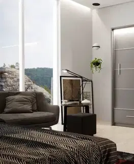 Šatníkové skrine MARSEILLE 203 šatníková skriňa, grafit matný
