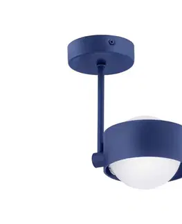 Svietidlá Argon 8062 - Luster na tyči MASSIMO PLUS 1xG9/6W/230V modrá 8062