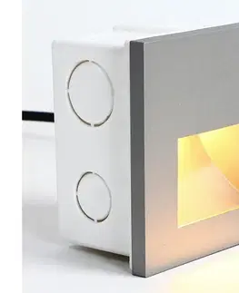 Svietidlá Emithor 70417 - LED Schodiskové svietidlo SUNNY LED/1W/230V 4000K šedá 70417