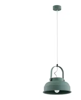 Svietidlá Argon 8287 - Luster na lanku DAKOTA 1xE27/15W/230V zelená 8287