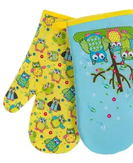 Dekorácie a bytové doplnky Kuchynská rukavica 27x17 cm OWL