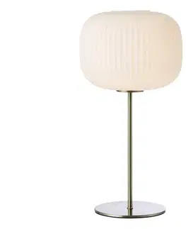 Lampy Markslöjd 109007 - Stolná lampa SOBER 1xE27/40W/230V biela/matný chróm 109007