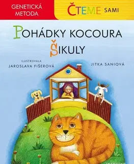 Pre deti a mládež - ostatné Čteme sami - genetická metoda - Pohádky kocoura Šikuly - Jitka Saniová